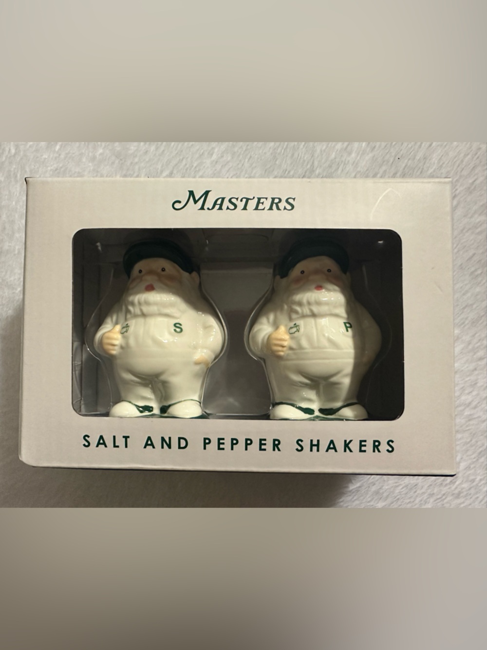 Masters Gnome Salt & Pepper Shakers purchased at Augusta National 2026